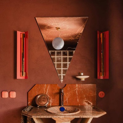 Lustro Decadence AVA - trójkątne 