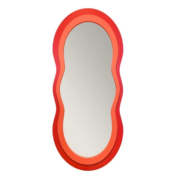 Lustro Pulso Duo Red podłużne. GieraDesign
