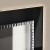Zbliżenie na lustro Bracelet SQ czarne led, GieraDesign.