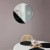 Lustro Sunset czarne nowoczesne w jadalni. GieraDesign.