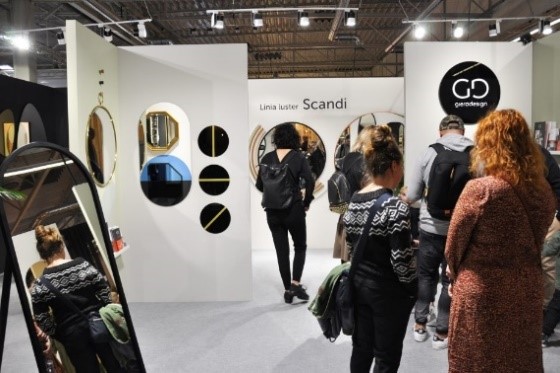 Stoisko GieraDesign na Targach Warsaw Home 2019