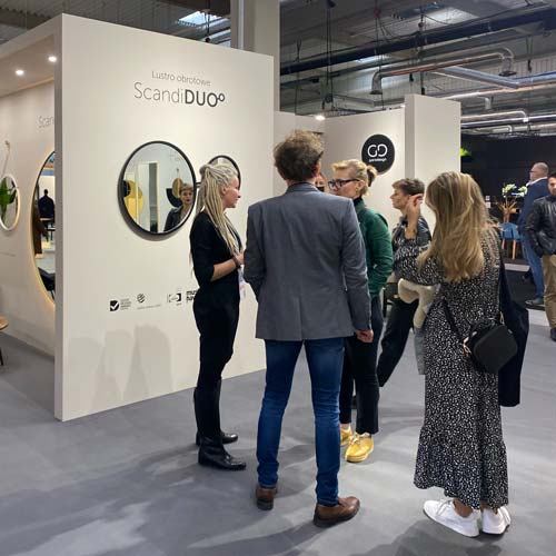 Stoisko targowe GieraDesign na targach Warsaw Home 2021