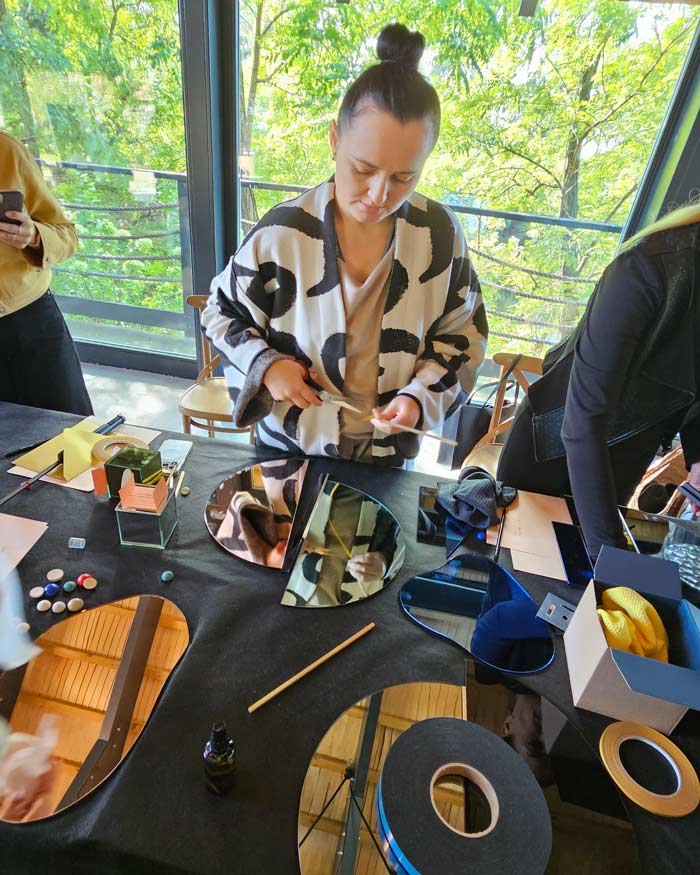 lustrzane warsztaty GieraDesign na MeetBlogin 2025