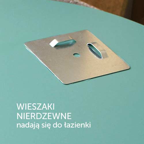 Wieszaki nierdzewne