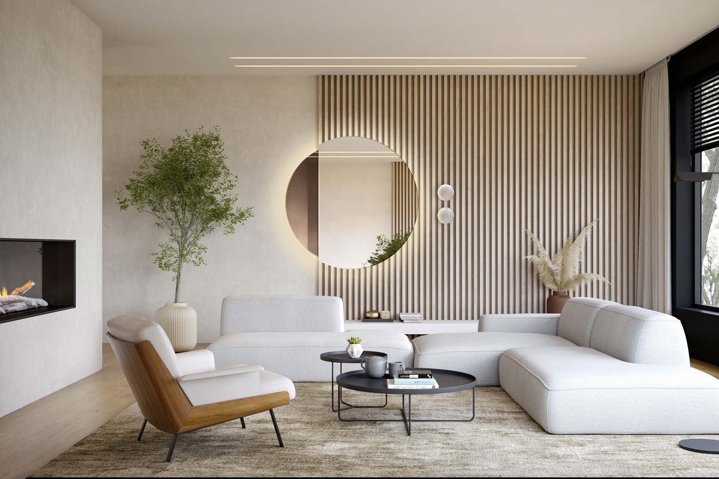 Gdzie powiesić lustro w salonie? Najlepsze miejsca i sprawdzone triki